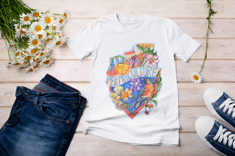 Heck Yes Permaculture: Gardening Shirt