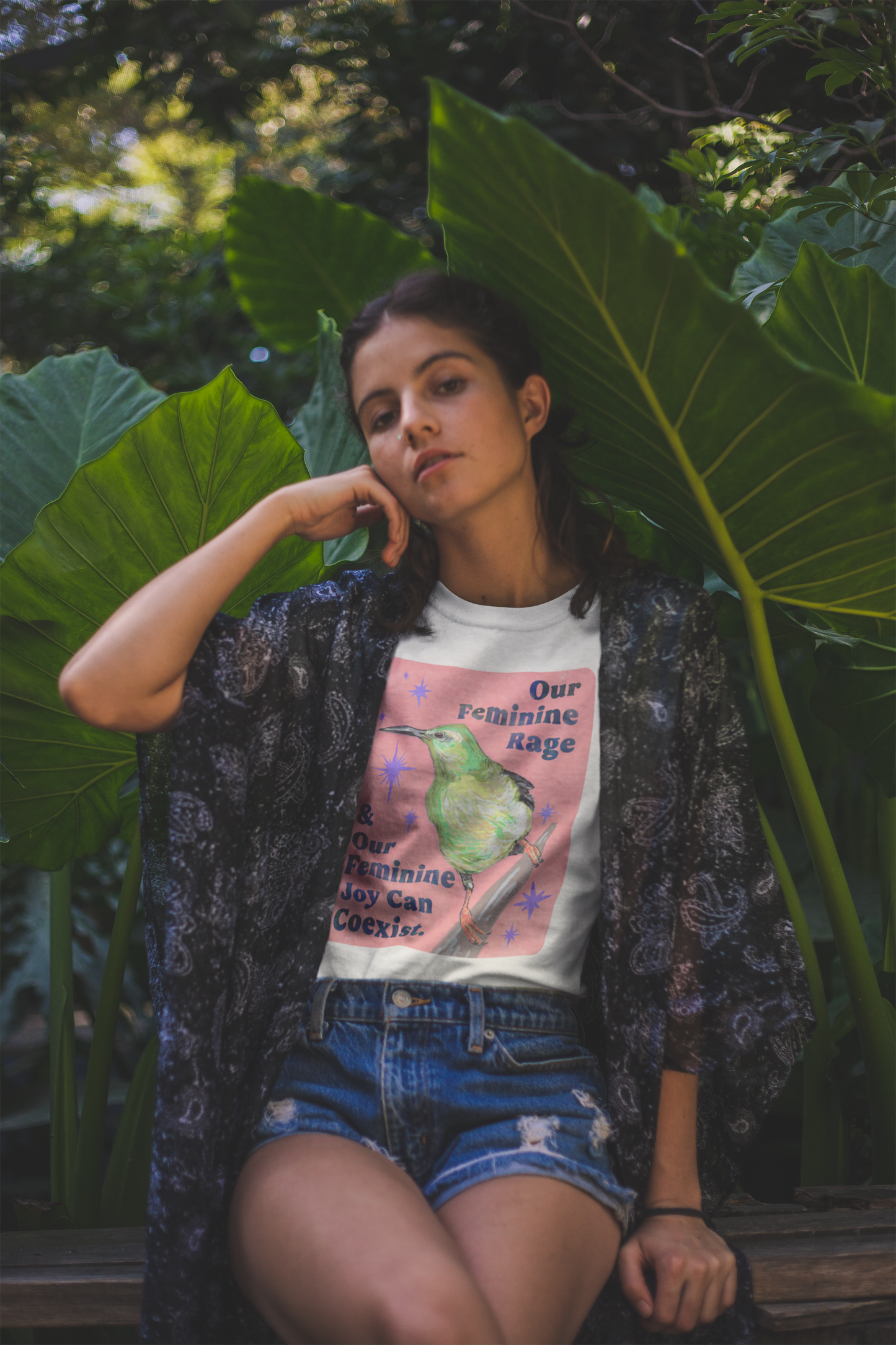 Our Feminine Rage & Our Feminine Joy Can Coexist: feminist shirt
