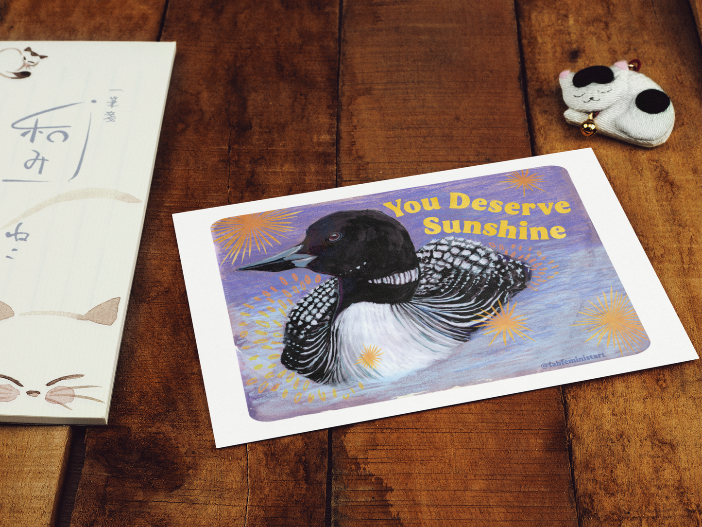 You Deserve Sunshine: feminist art print