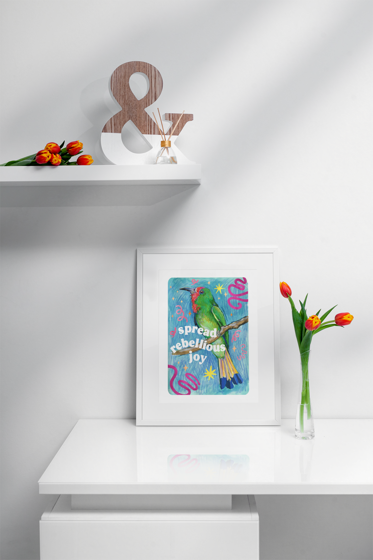 Spread Rebellious Joy: Feminist Print