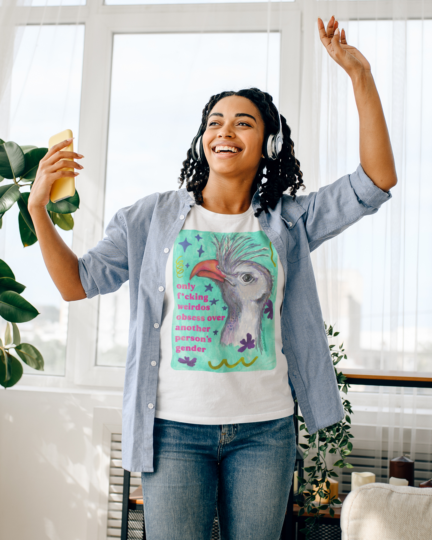 Only F*cking Weirdos Obsess Over Another Person's Gender: feminist shirt
