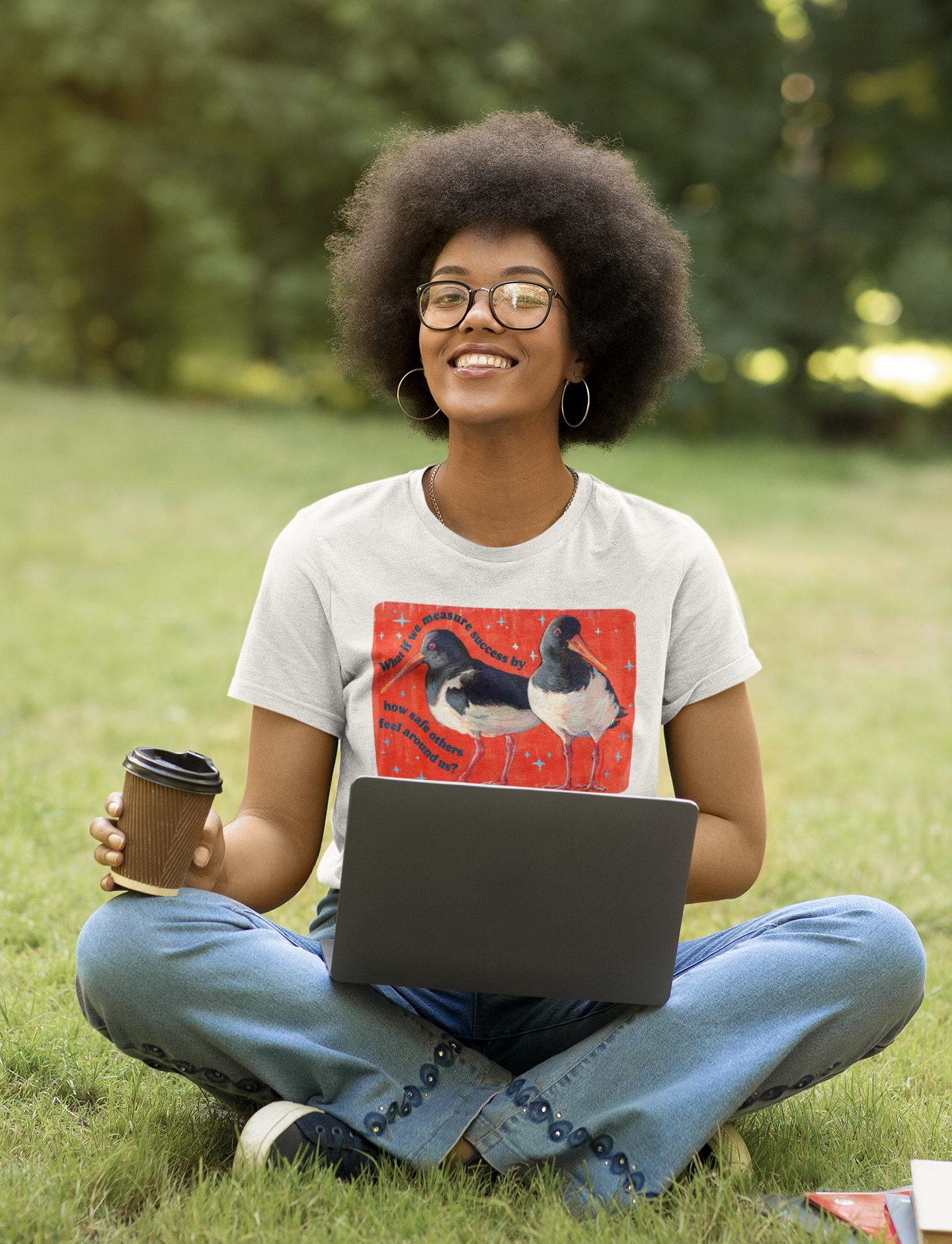 What if we measure success by how safe others feel around us: feminist shirt