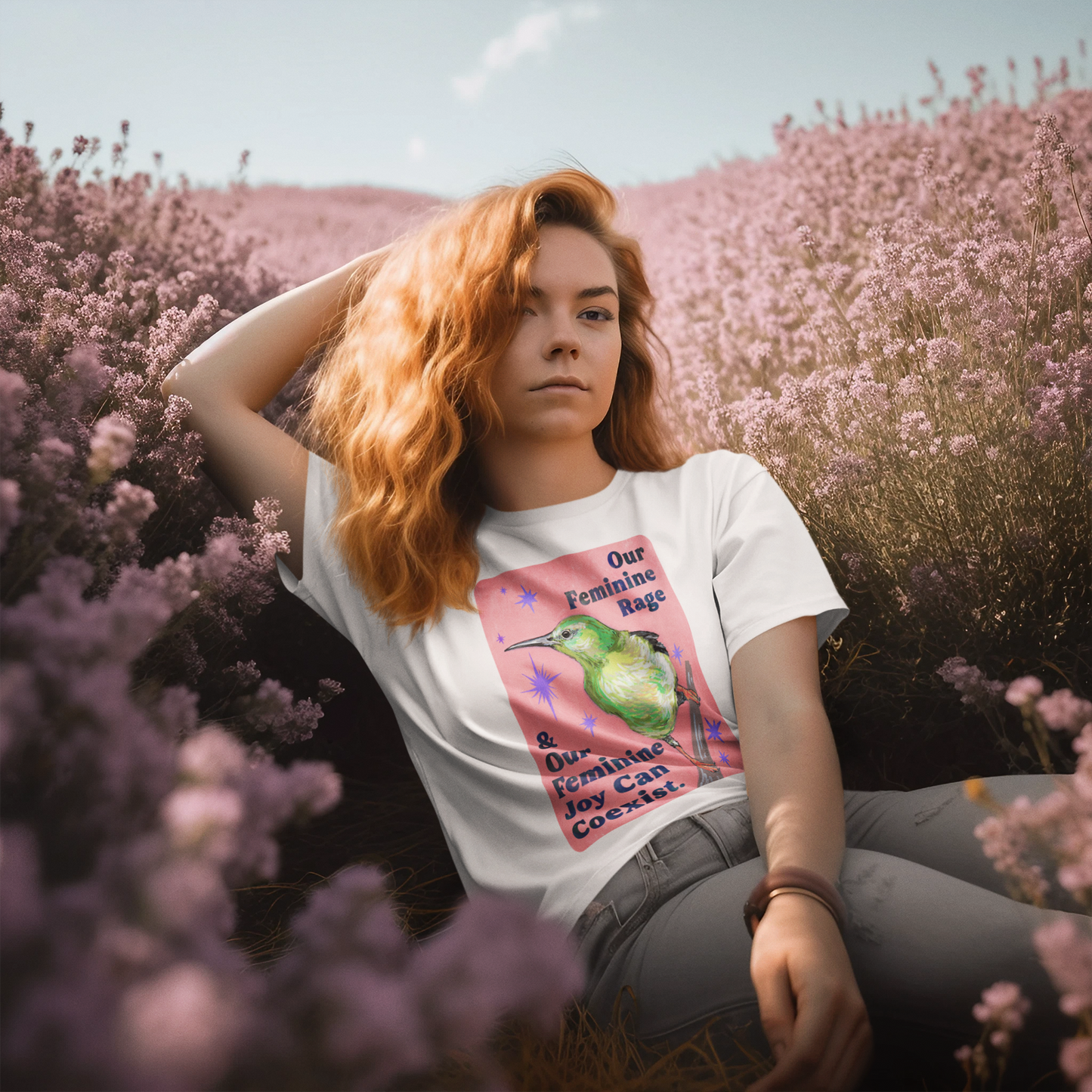 Our Feminine Rage & Our Feminine Joy Can Coexist: feminist shirt