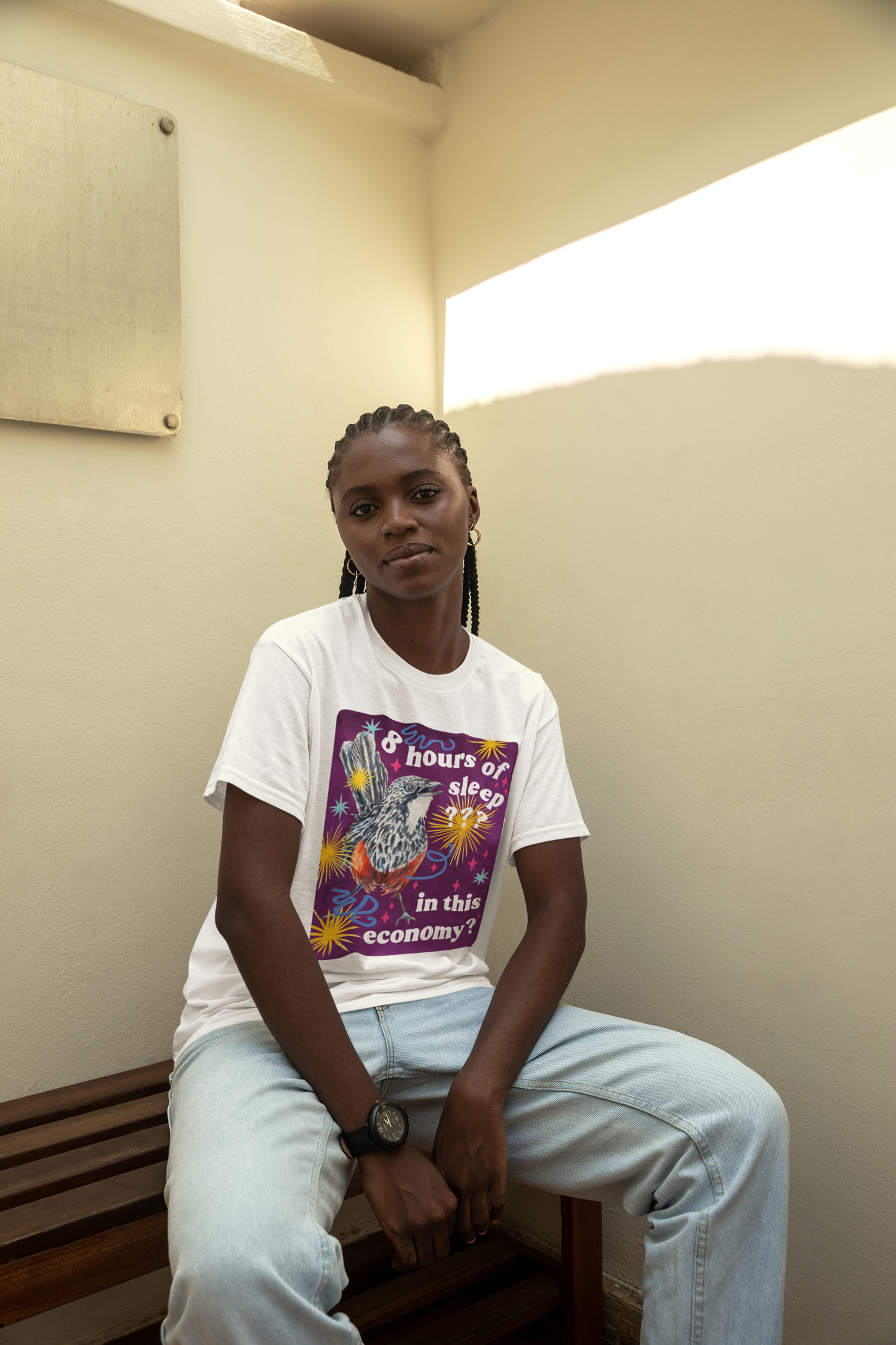 8 Hours Of Sleep In This Economy: Feminist Shirt