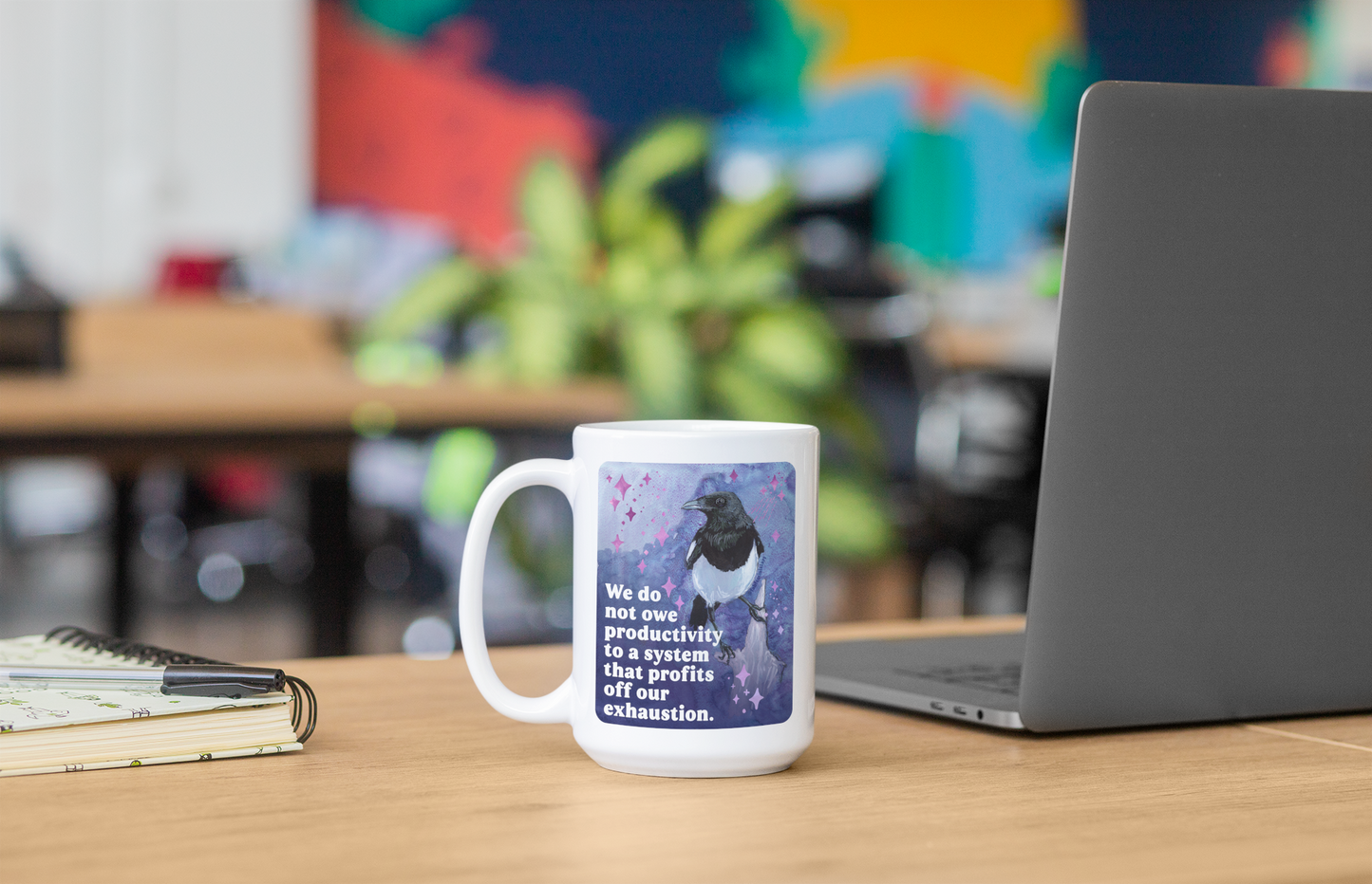 Feminist Mug — We do not owe productivity to a system that profits off our exhaustion