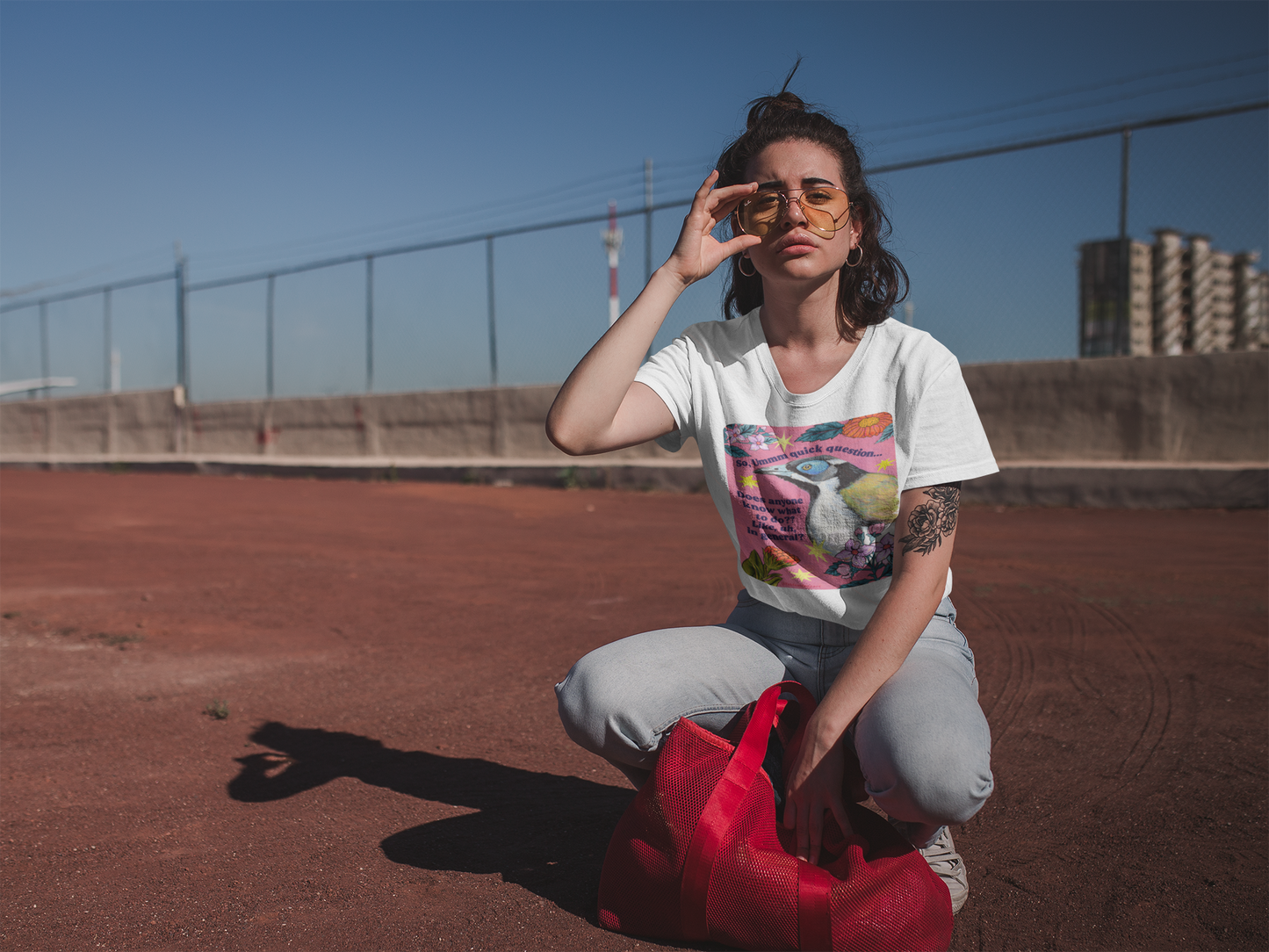 So, Ummm quick question... Does anyone know what do to?? Like, uh, in general: feminist shirt