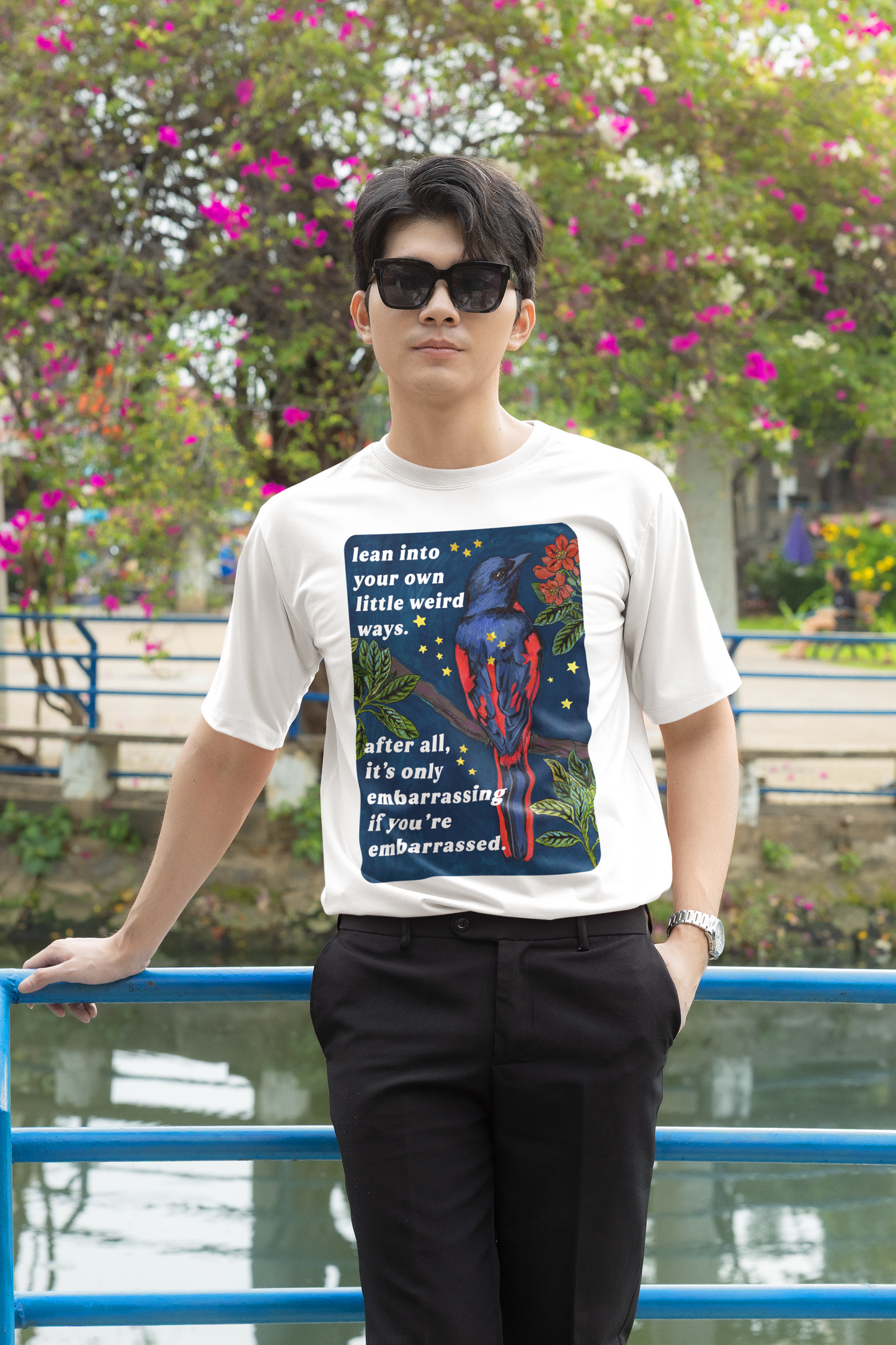 Lean Into Your Own Little Weird Ways: feminist shirt