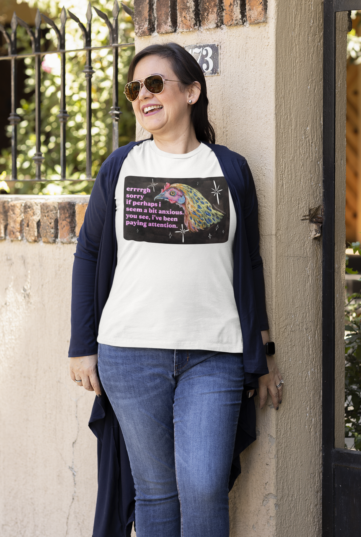 errrgh sorry if perhaps i seem a bit anxious. you see, i've been paying attention: feminist shirt