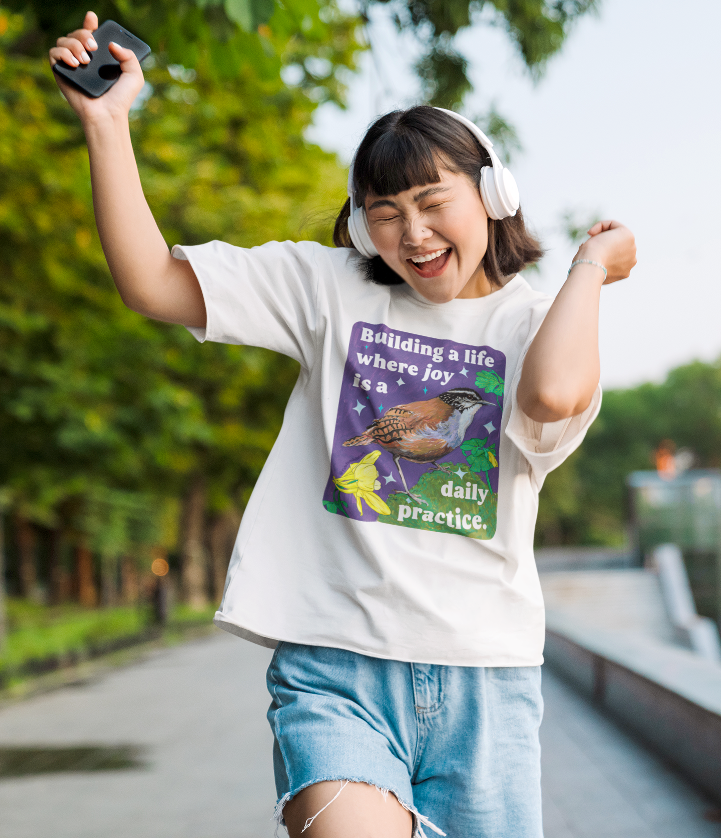 Building a Life Where Joy Is a Daily Practice: Feminist T-Shirt