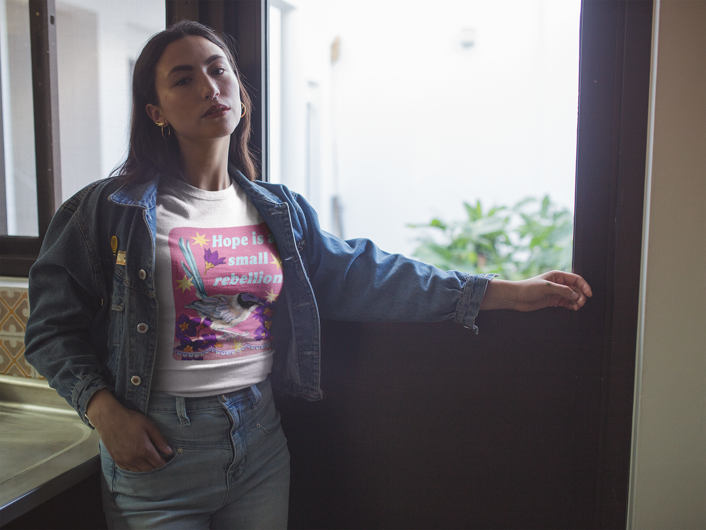 Hope Is a Small Rebellion: Feminist Shirt