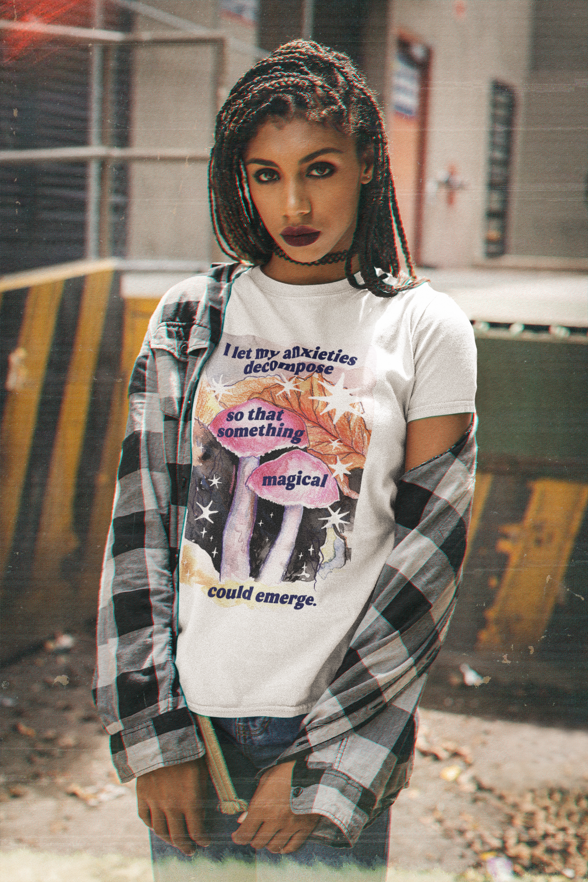 I let my anxieties decompose so that something magical could emerge: Feminist Shirt