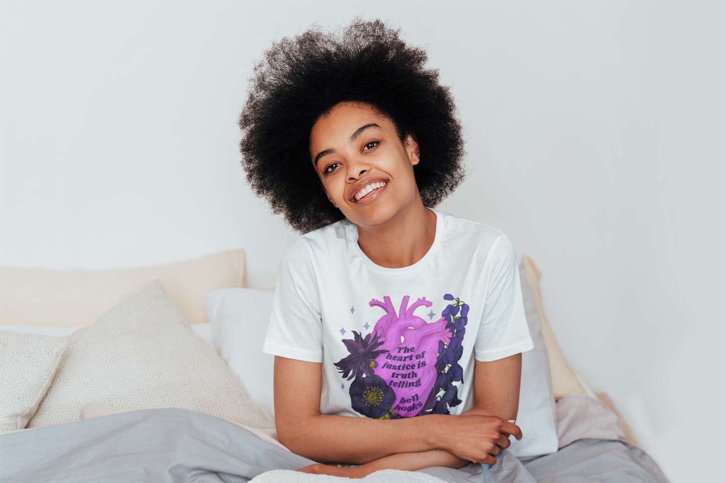 The Heart Of Justice Is Truth Telling, bell hooks: Feminist Shirt