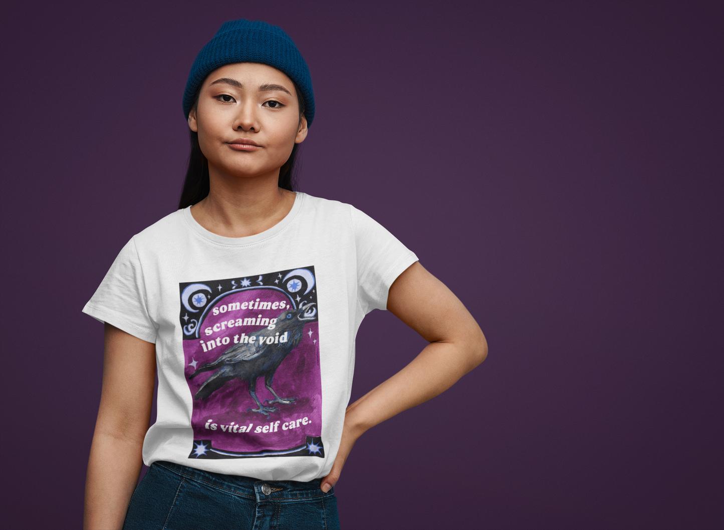 Sometimes Screaming Into the Void Is Self Care: Feminist Shirt