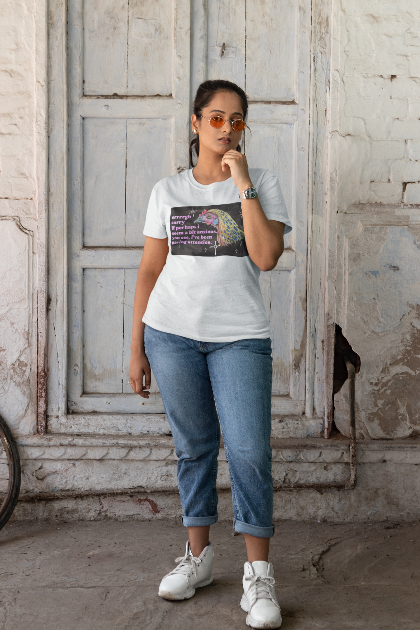 errrgh sorry if perhaps i seem a bit anxious. you see, i've been paying attention: feminist shirt