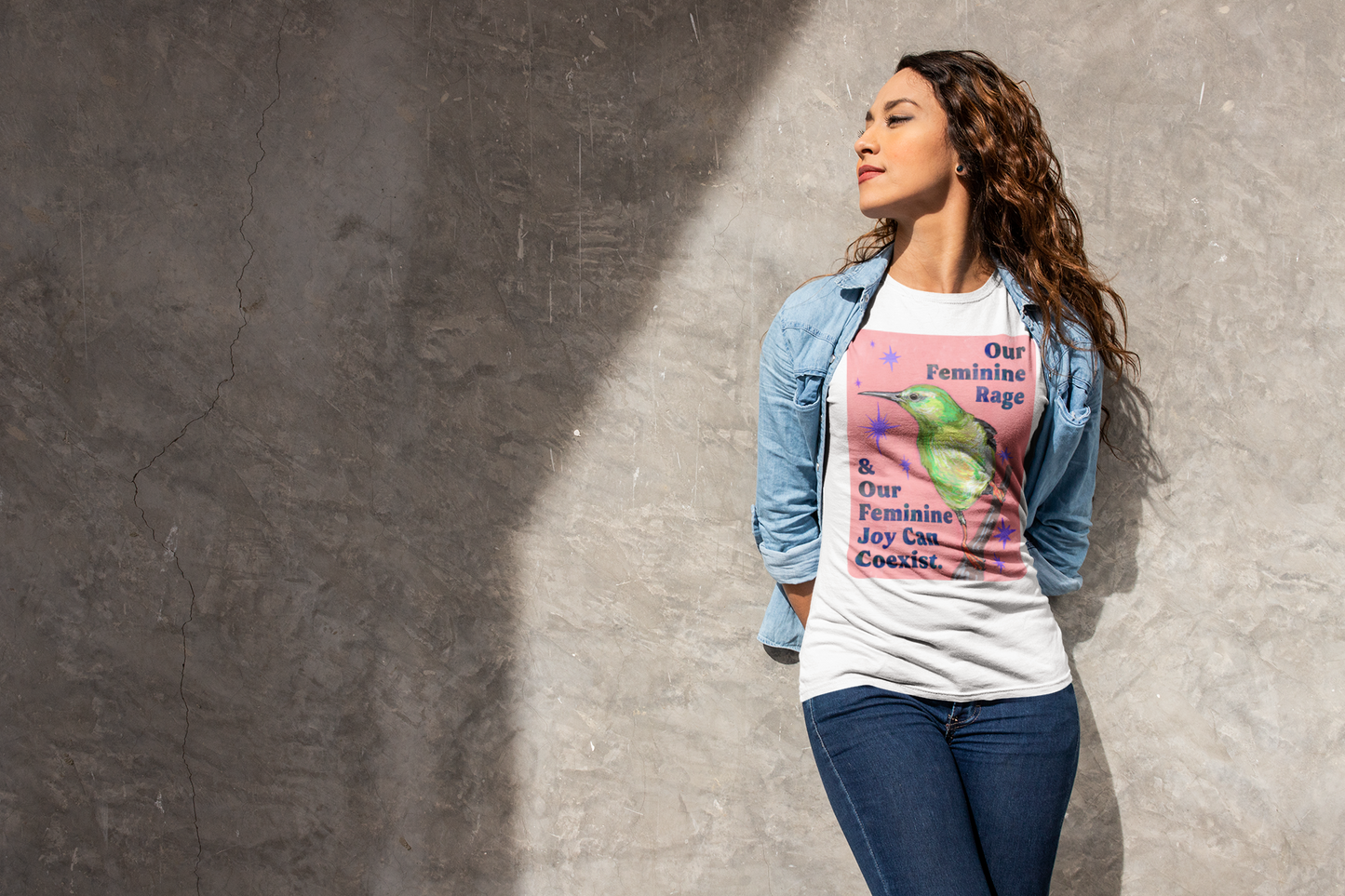 Our Feminine Rage & Our Feminine Joy Can Coexist: feminist shirt