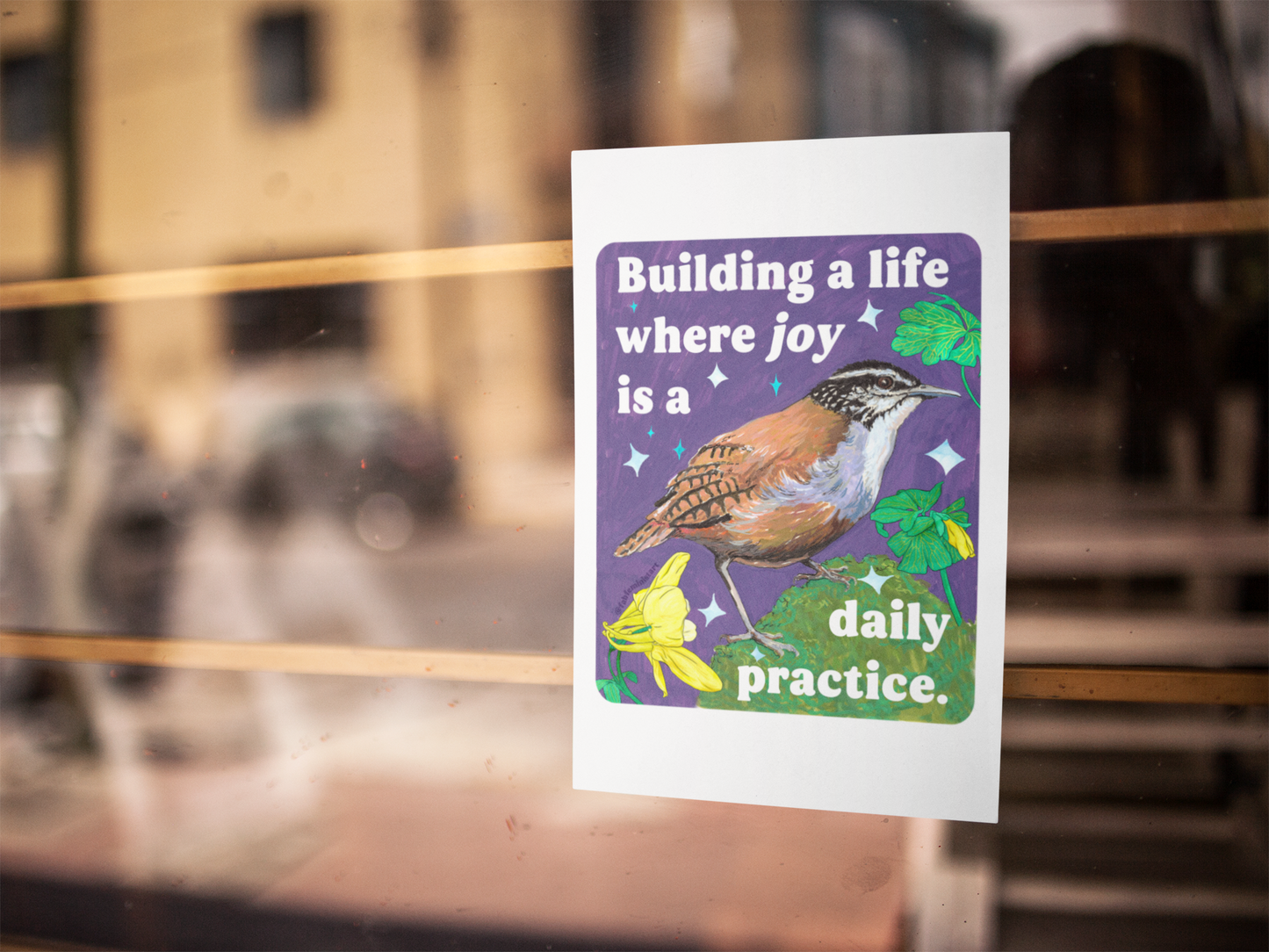 Building a Life Where Joy Is a Daily Practice: Feminist Art Print
