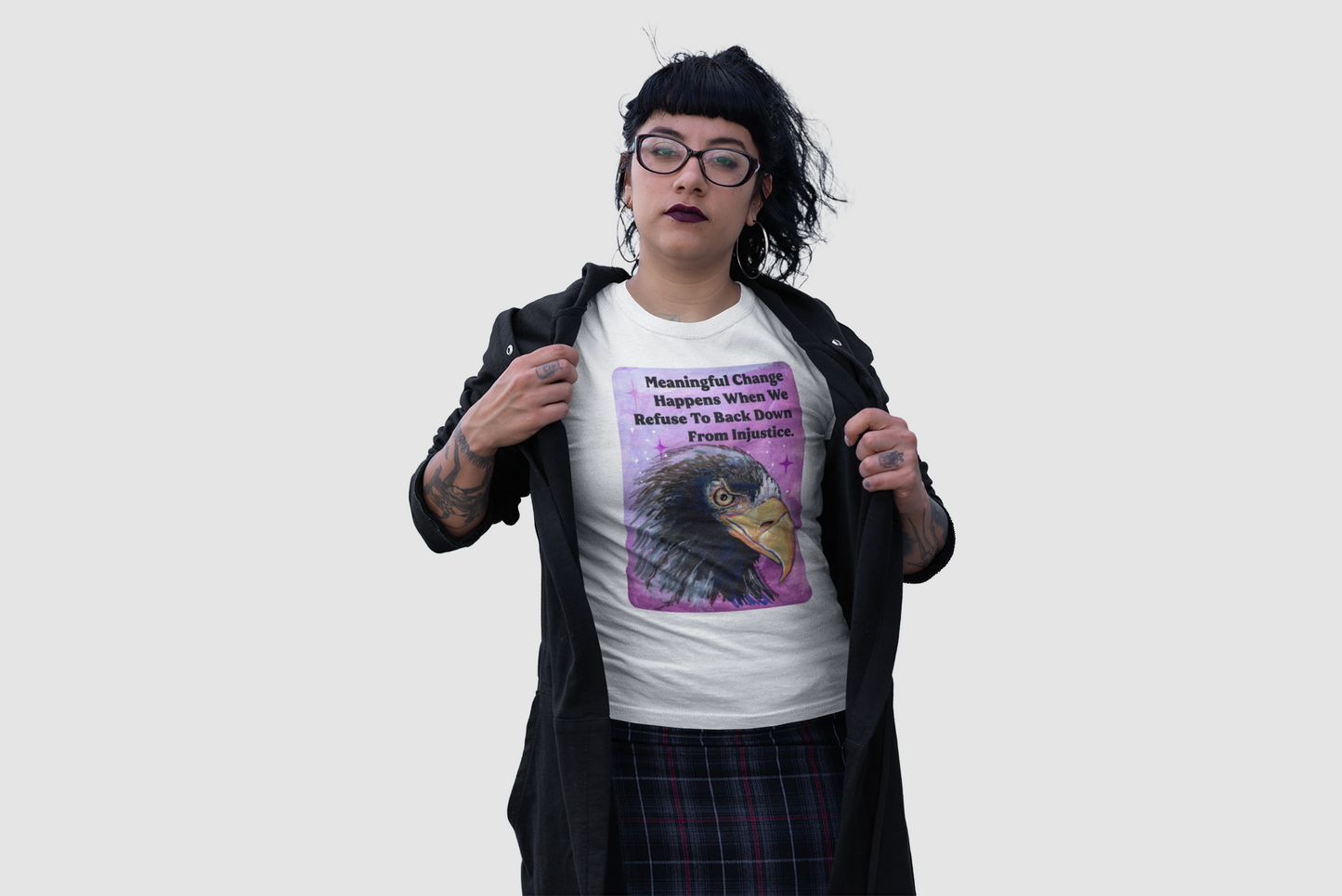 Meaningful Change Happens When We Refuse To Back Down From Injustice: Feminist Shirt