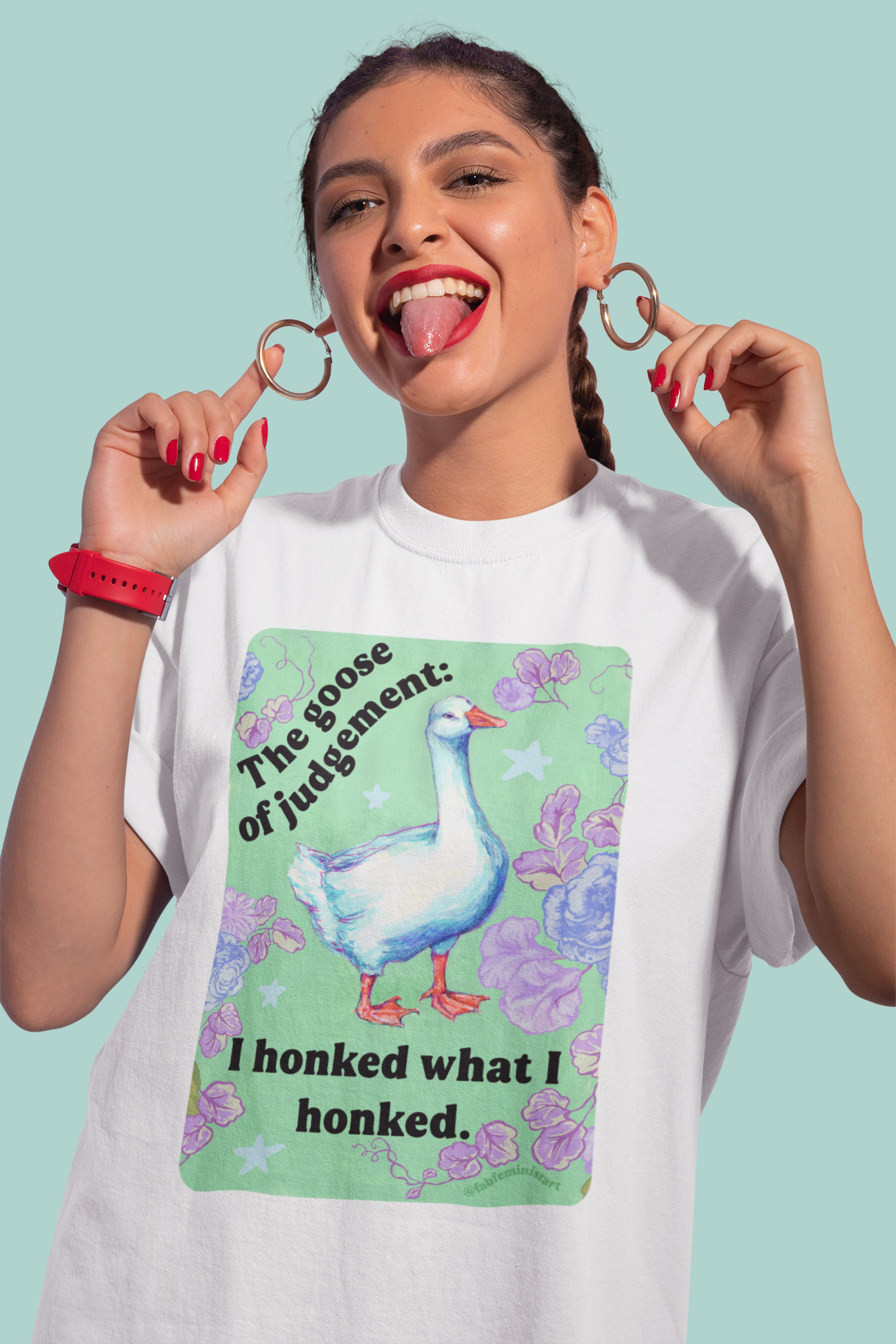 Goose of Judgment "I honked what I honked": feminist shirt