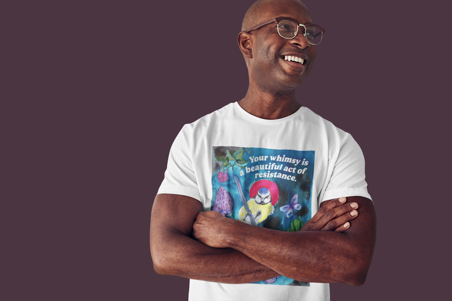 Your whimsy is a beautiful act of resistance: feminist shirt