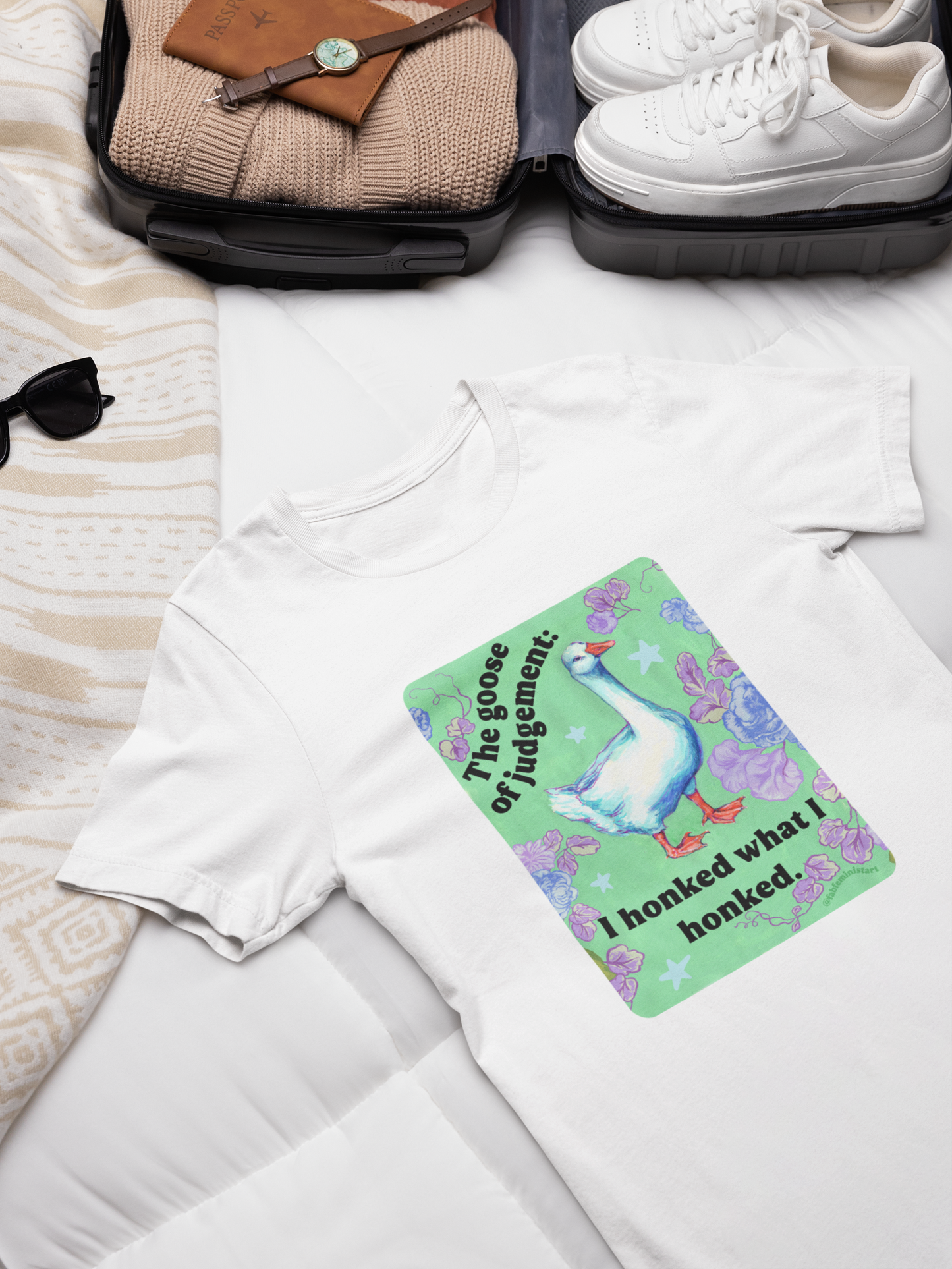 Goose of Judgment "I honked what I honked": feminist shirt