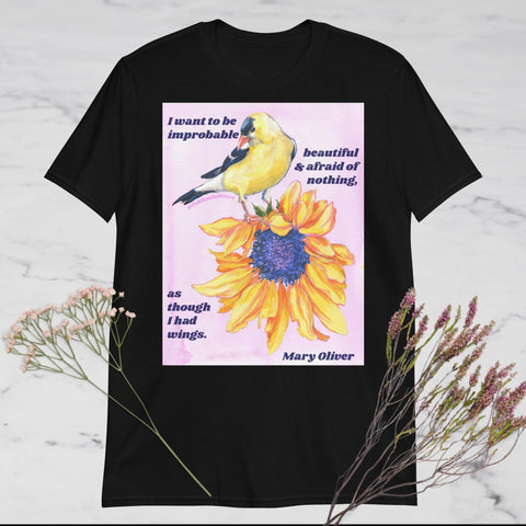 Tell me what is you plant to do with your one wild & precious life, Mary Oliver: Feminist Shirt