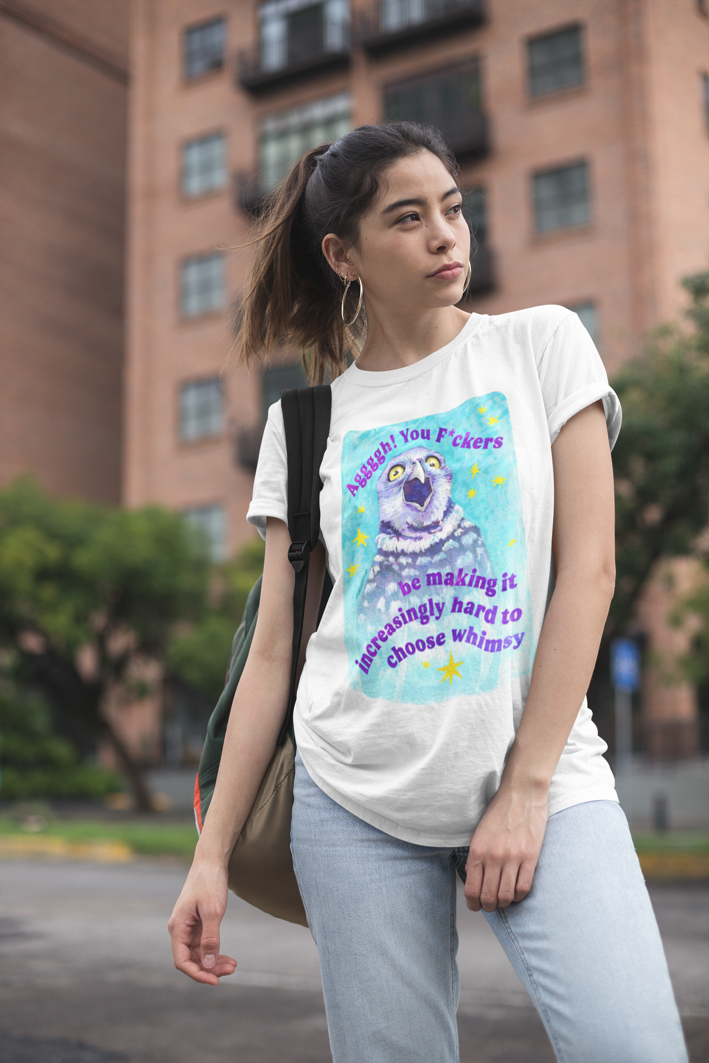 Agggh! You F*ckers…be making it increasingly hard to choose whimsy: Feminist Shirt