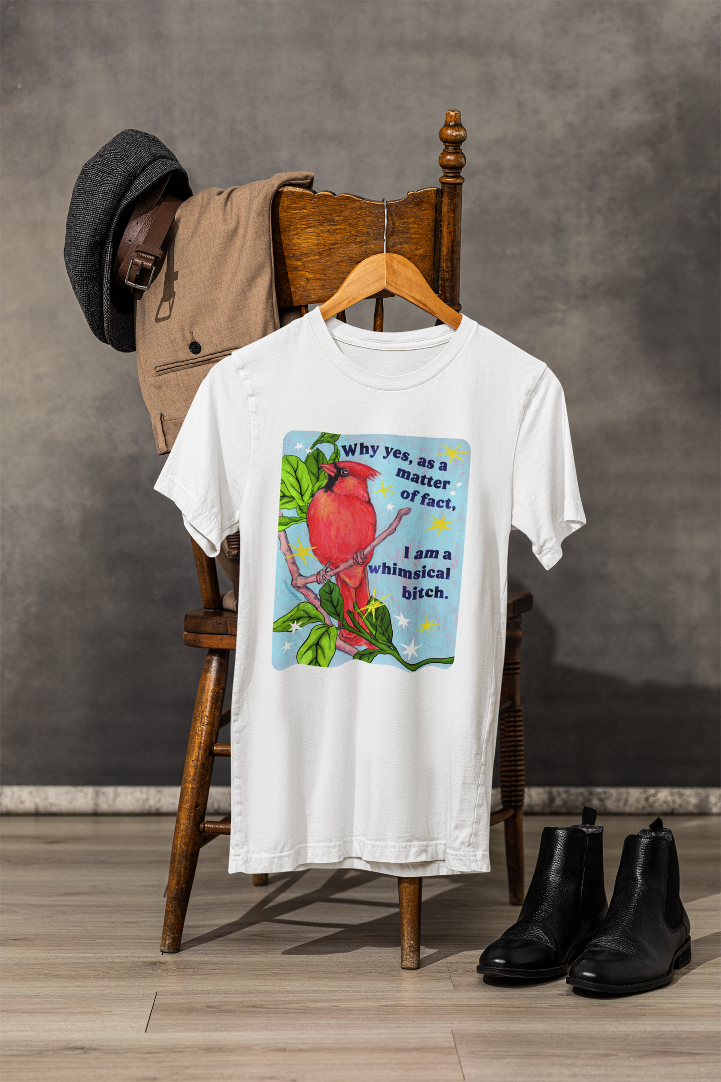 Why yes, as a matter of fact, I am a whimsical bitch: feminist shirt