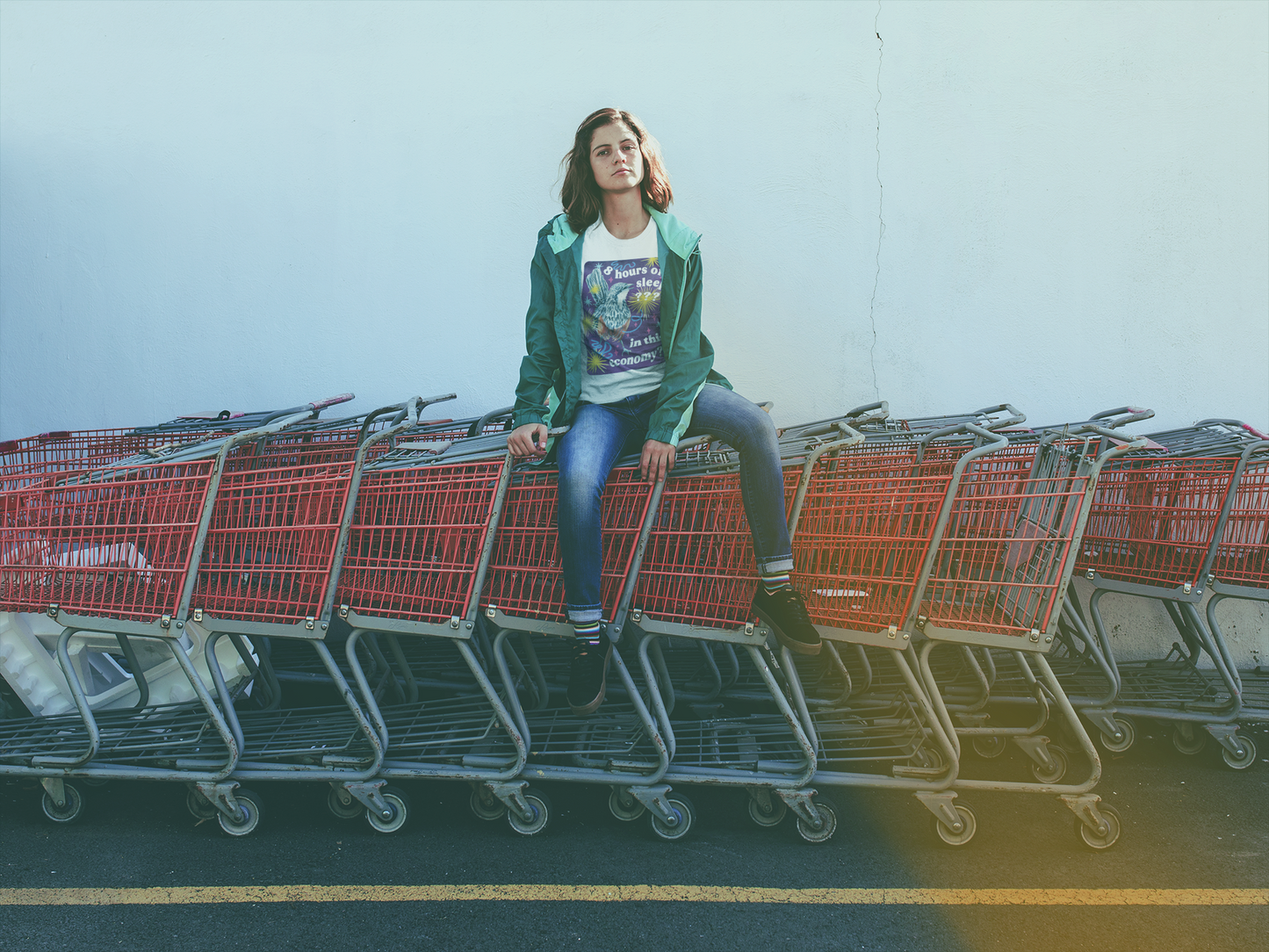 8 Hours Of Sleep In This Economy: Feminist Shirt