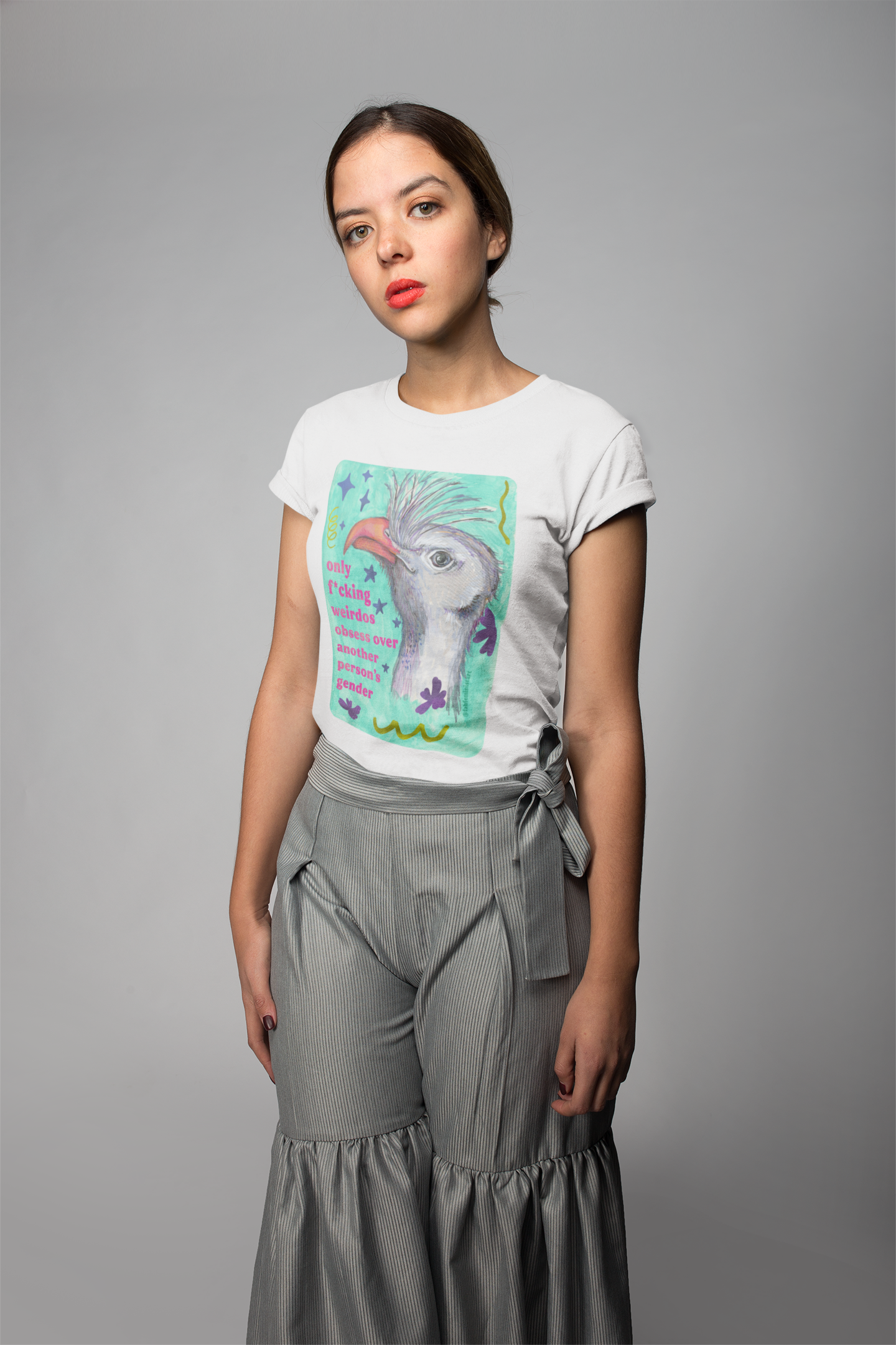 Only F*cking Weirdos Obsess Over Another Person's Gender: feminist shirt