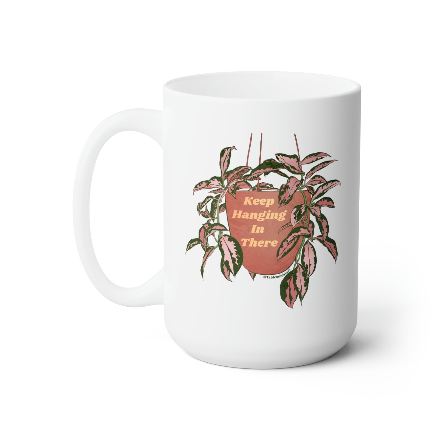 Keep Hanging In There: Mental Health Mug