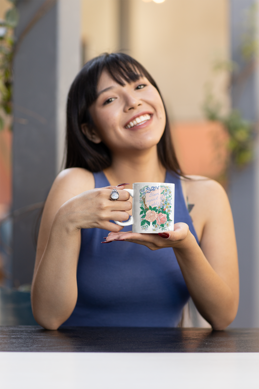 Bloom Against All Odds: Self Care Mug