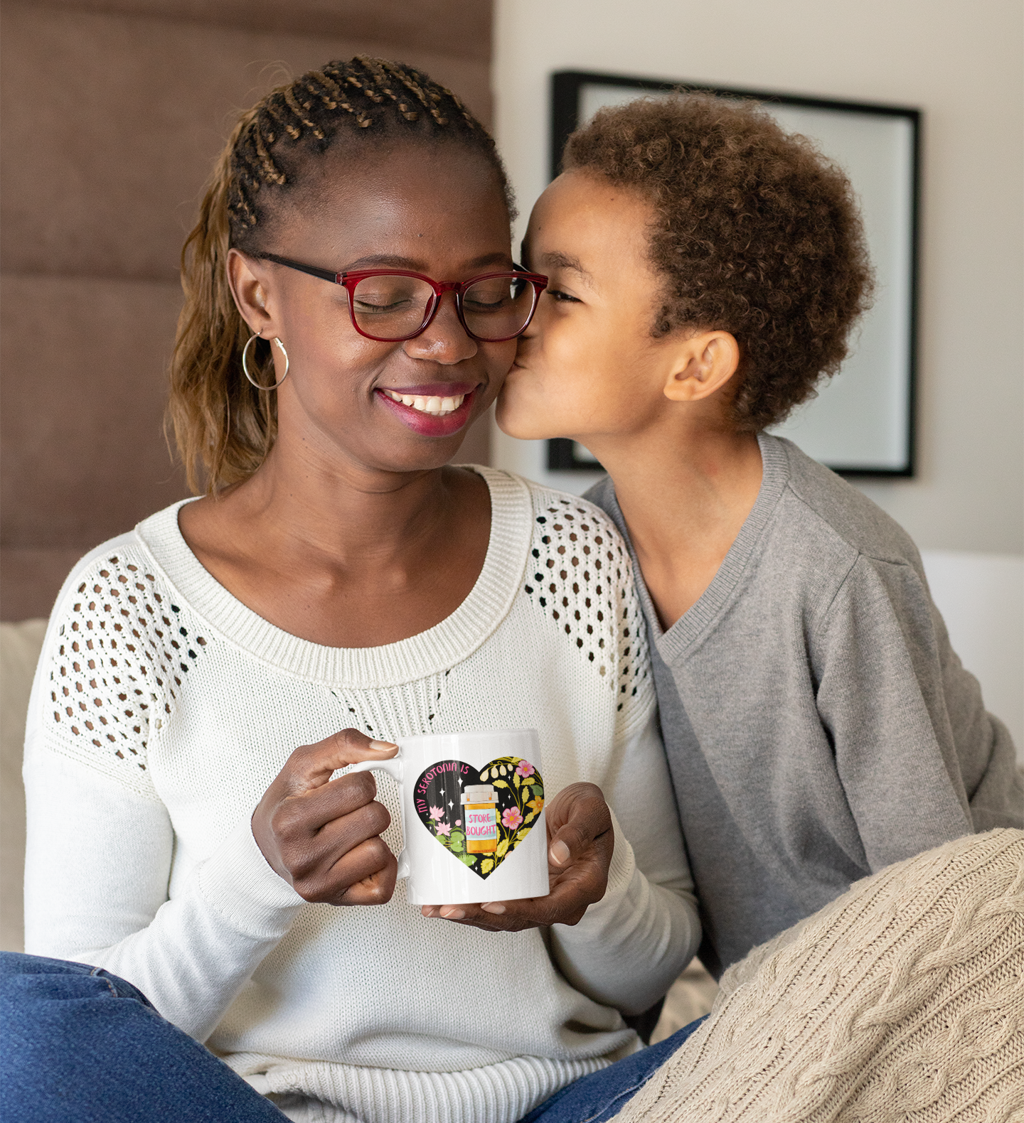 My Serotonin Is Store Bought: Mental Health Mug