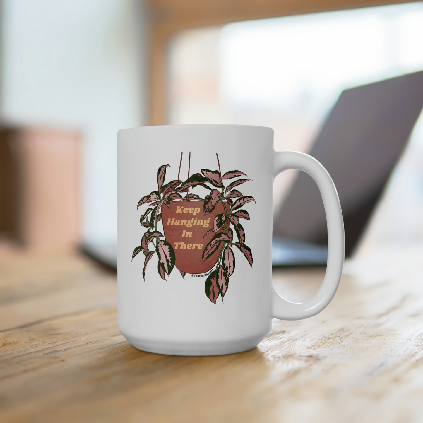 Keep Hanging In There: Mental Health Mug