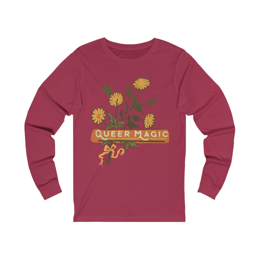 Queer Magic: Unisex Jersey Long Sleeve Tee