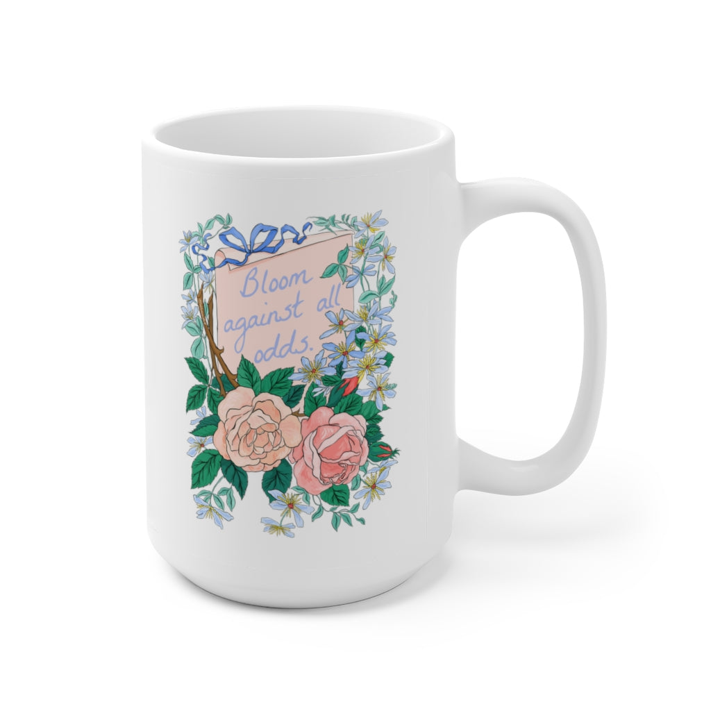 Bloom Against All Odds: Self Care Mug