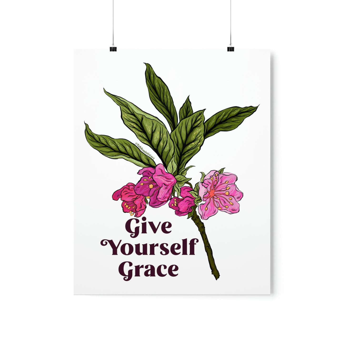 Give Yourself Grace: Self Love Print