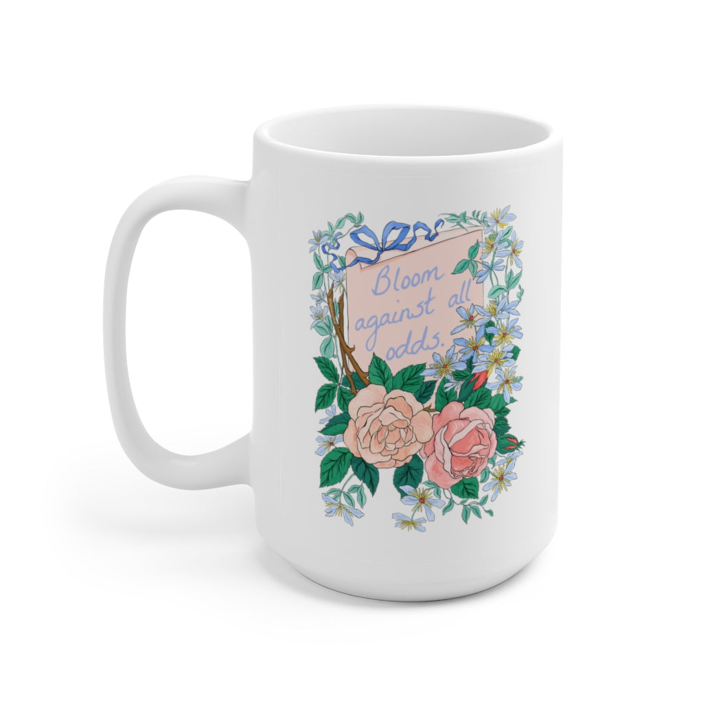 Bloom Against All Odds: Self Care Mug