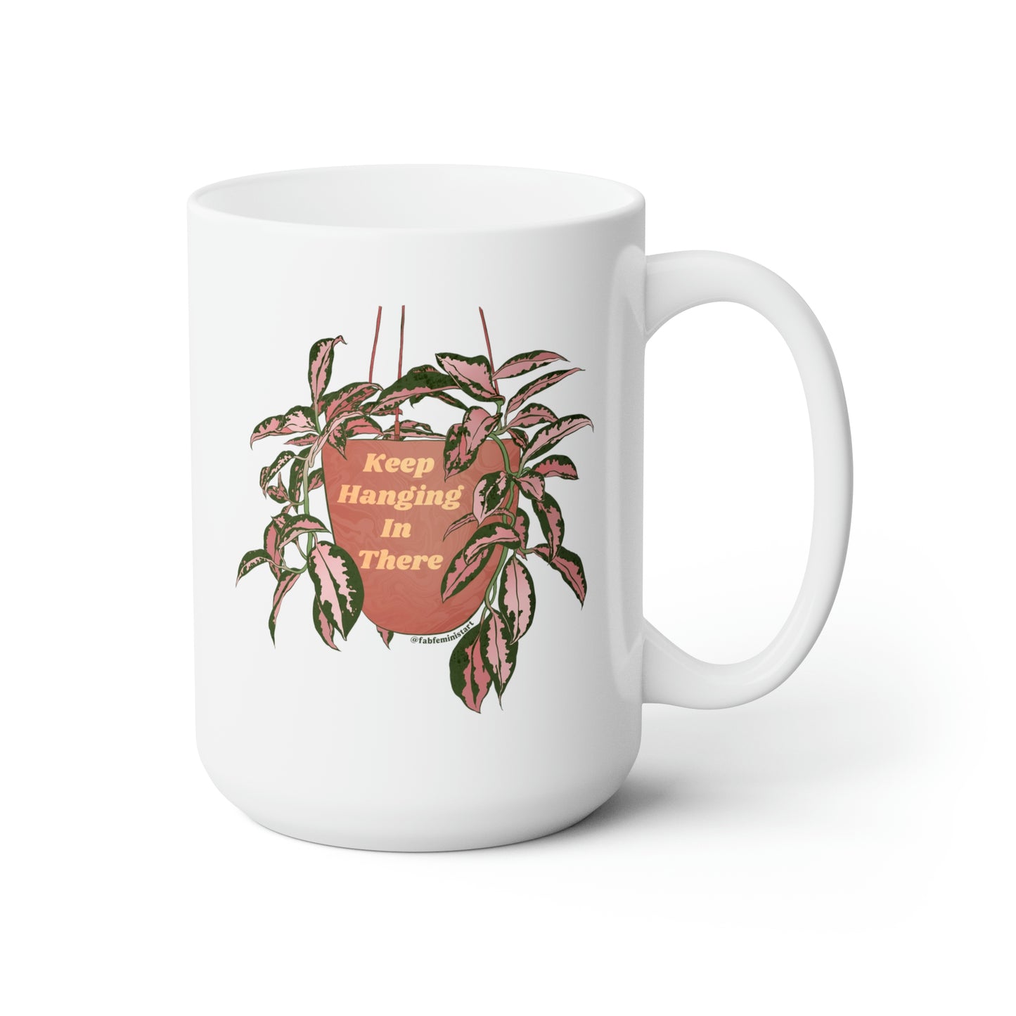 Keep Hanging In There: Mental Health Mug