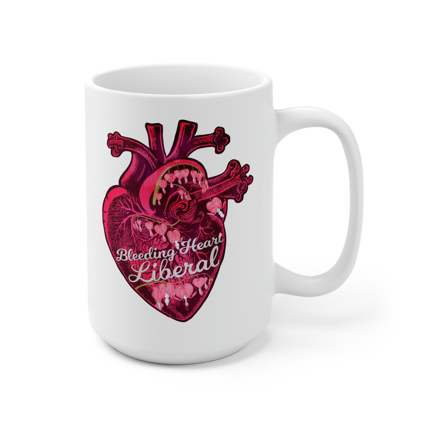 Bleeding Heart Liberal: Feminist Mug