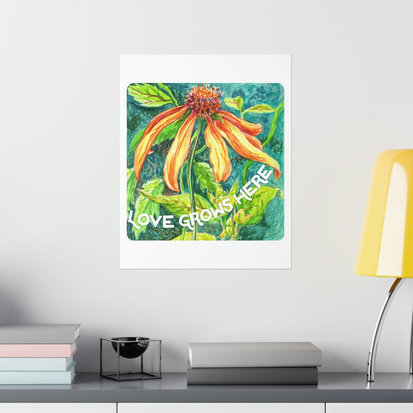 Love Grows Here: Mental Health Print