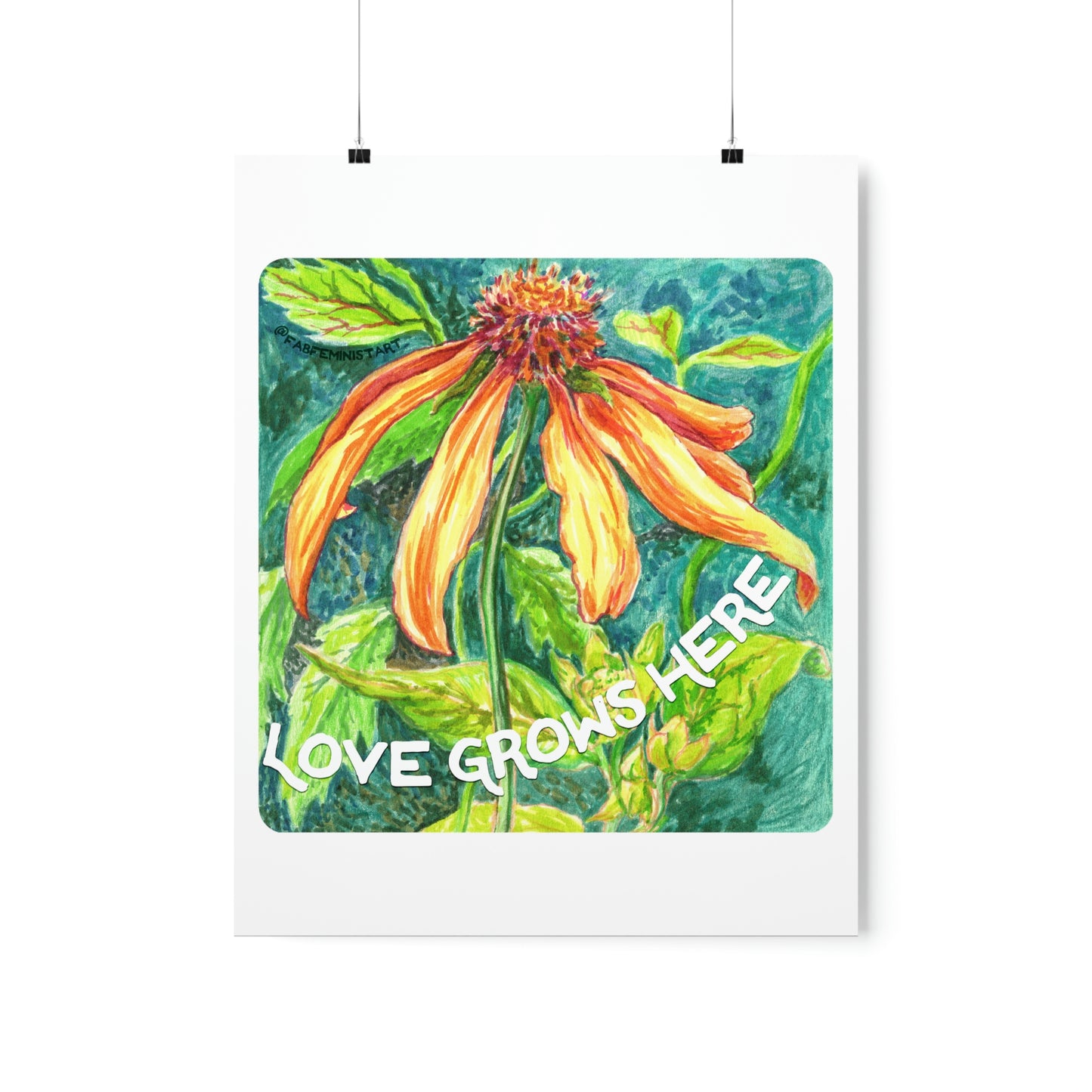 Love Grows Here: Mental Health Print