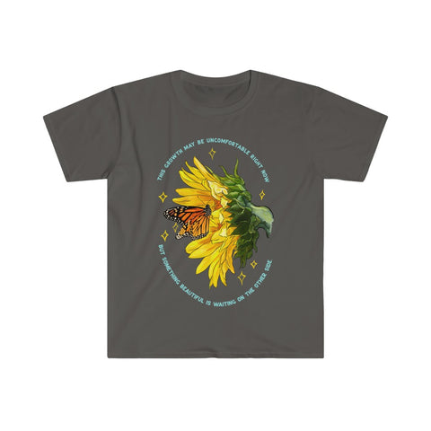 This Growth May Be Uncomfortable But Something Beautiful Is Waiting: Mental Health Shirt