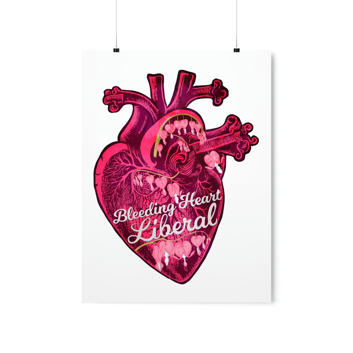 Bleeding Heart Liberal: Feminist Print