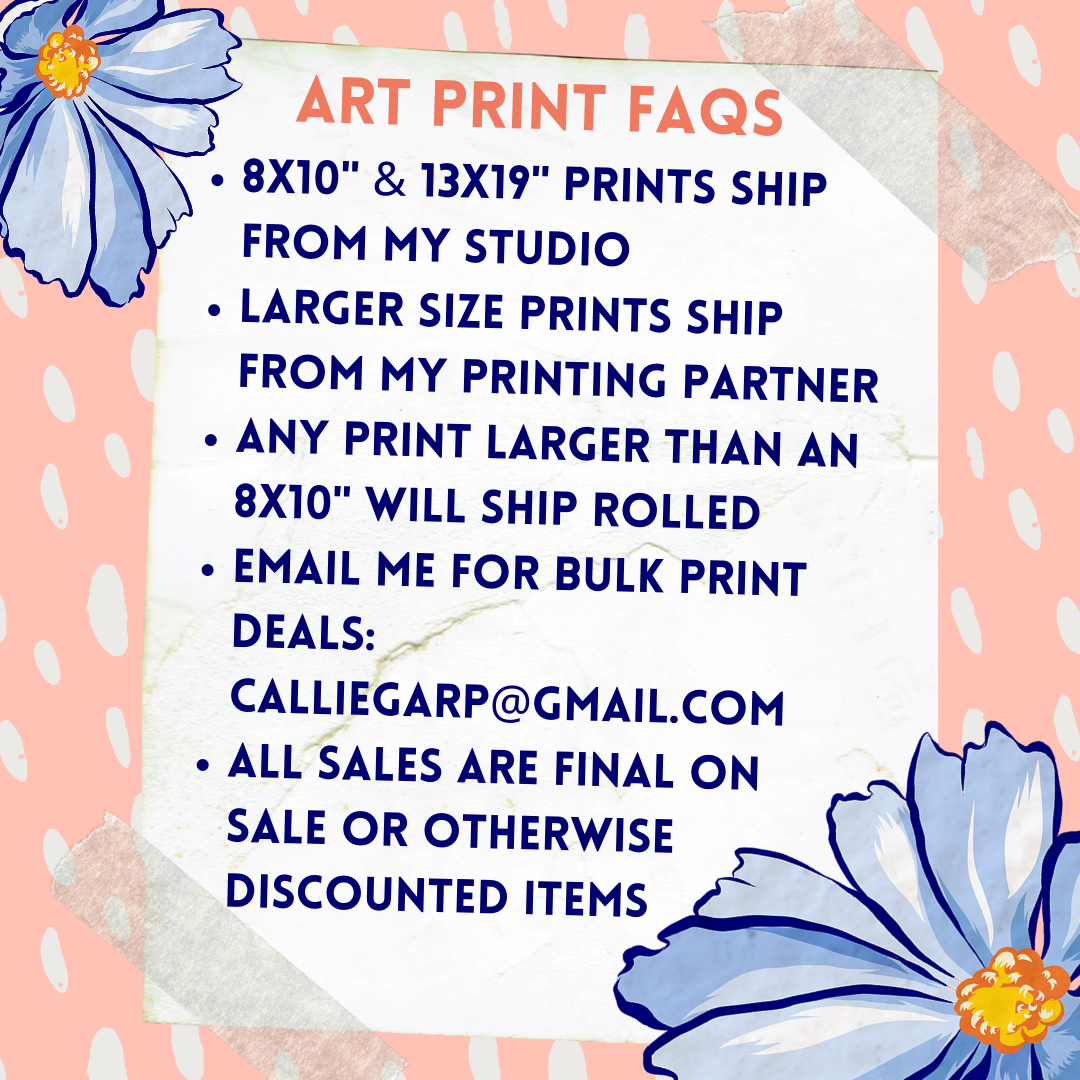 Taking Care Of myself Is Important: Self Care Print