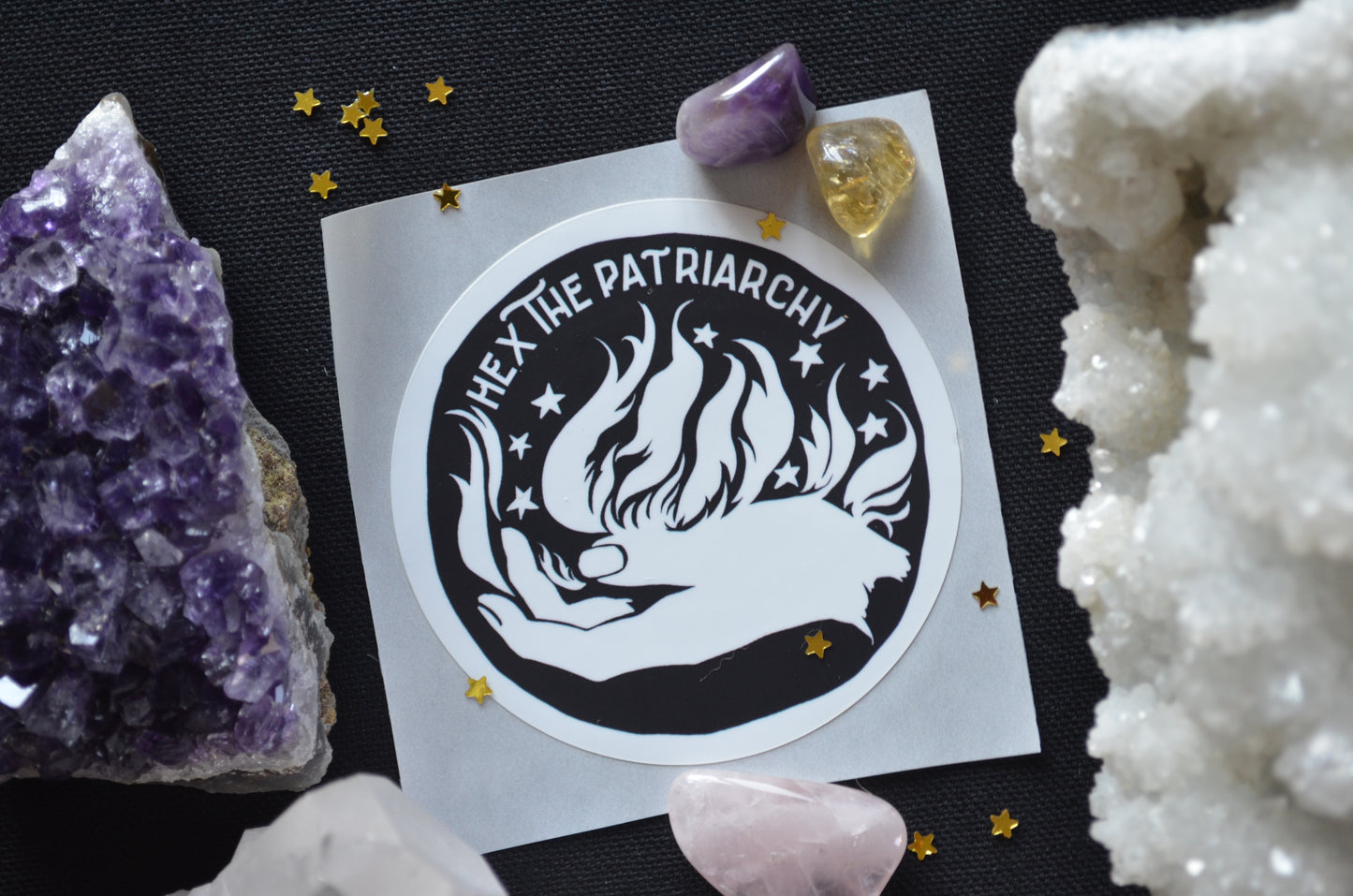 Hex The Patriarchy: Witch Sticker