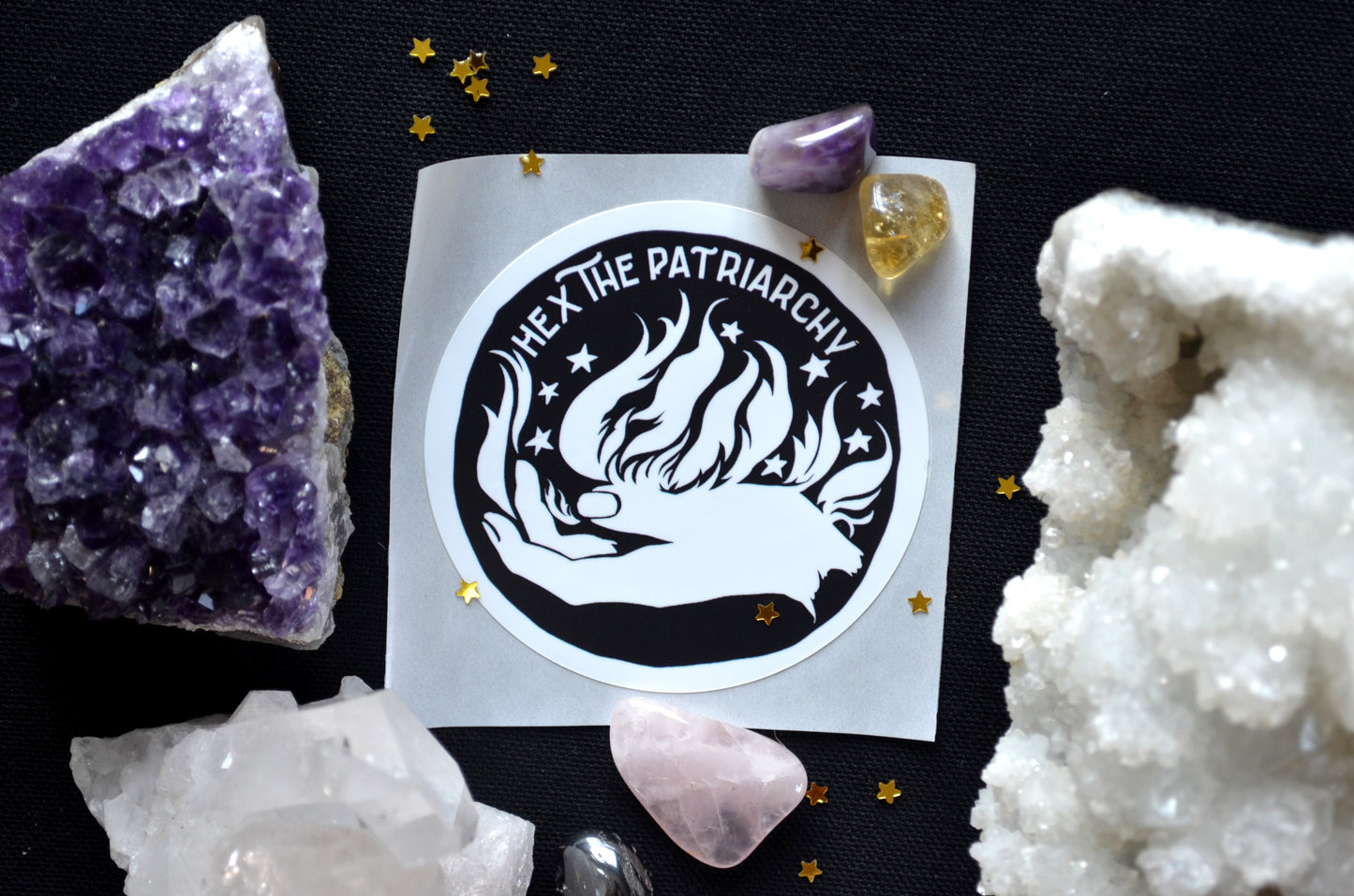 Hex The Patriarchy: Witch Sticker