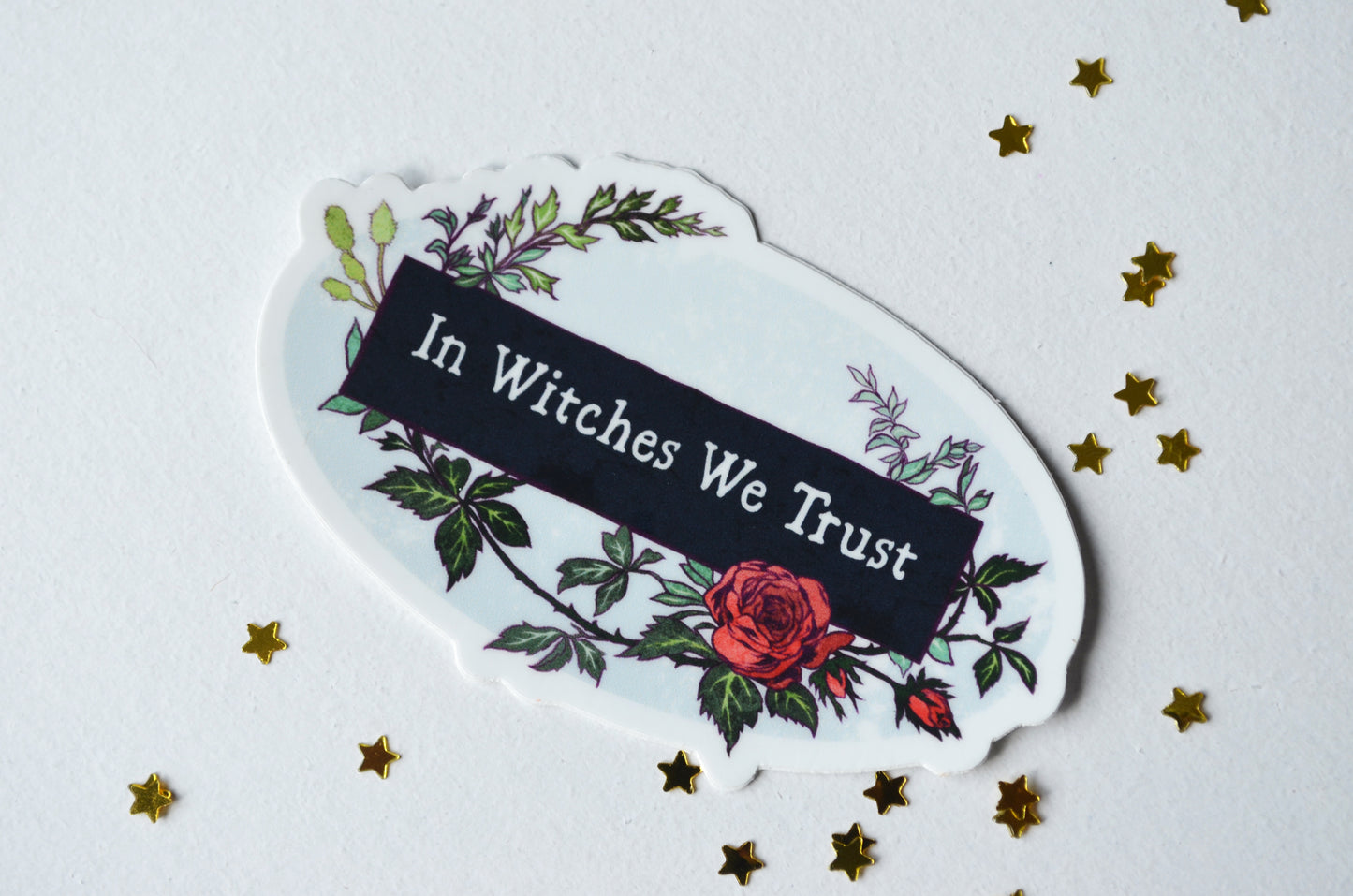 In Witches We Trust: Witch Sticker