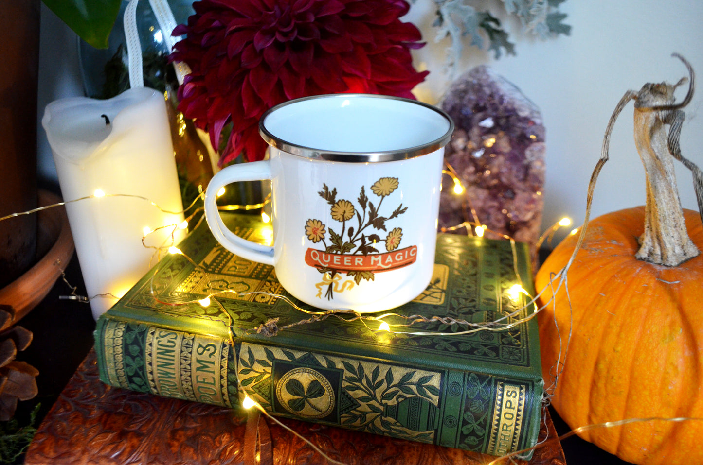 Queer Magic: Enamel Mug