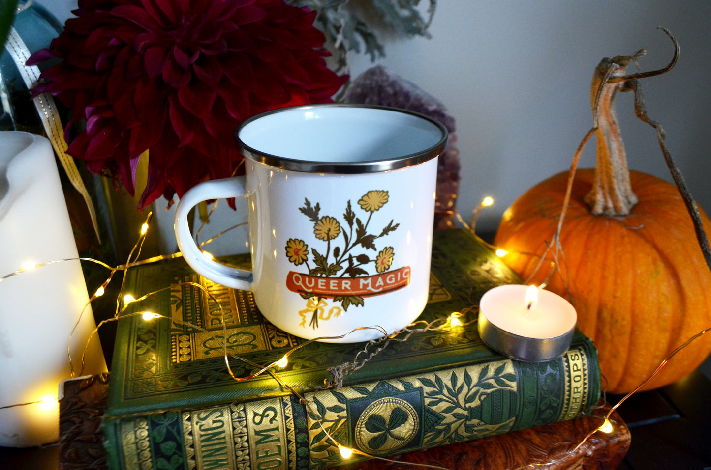 Queer Magic: Enamel Mug