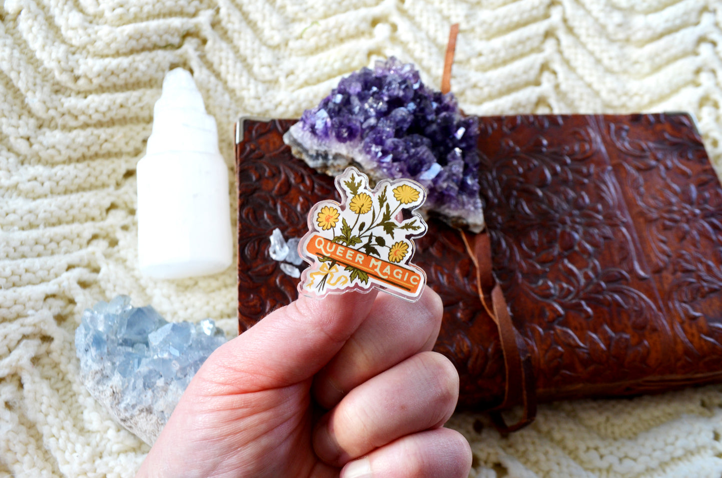 Queer Magic: Acrylic Pin